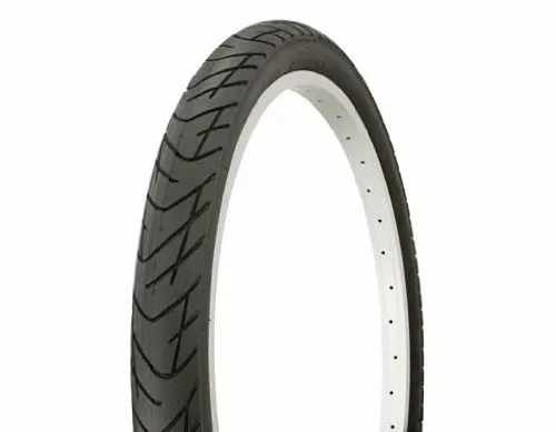 Duro 24' x 2.125' Black Bicycle Tire - Lowrider, Beach Cruiser, Chopper - DB-1012, 30-50 PSI