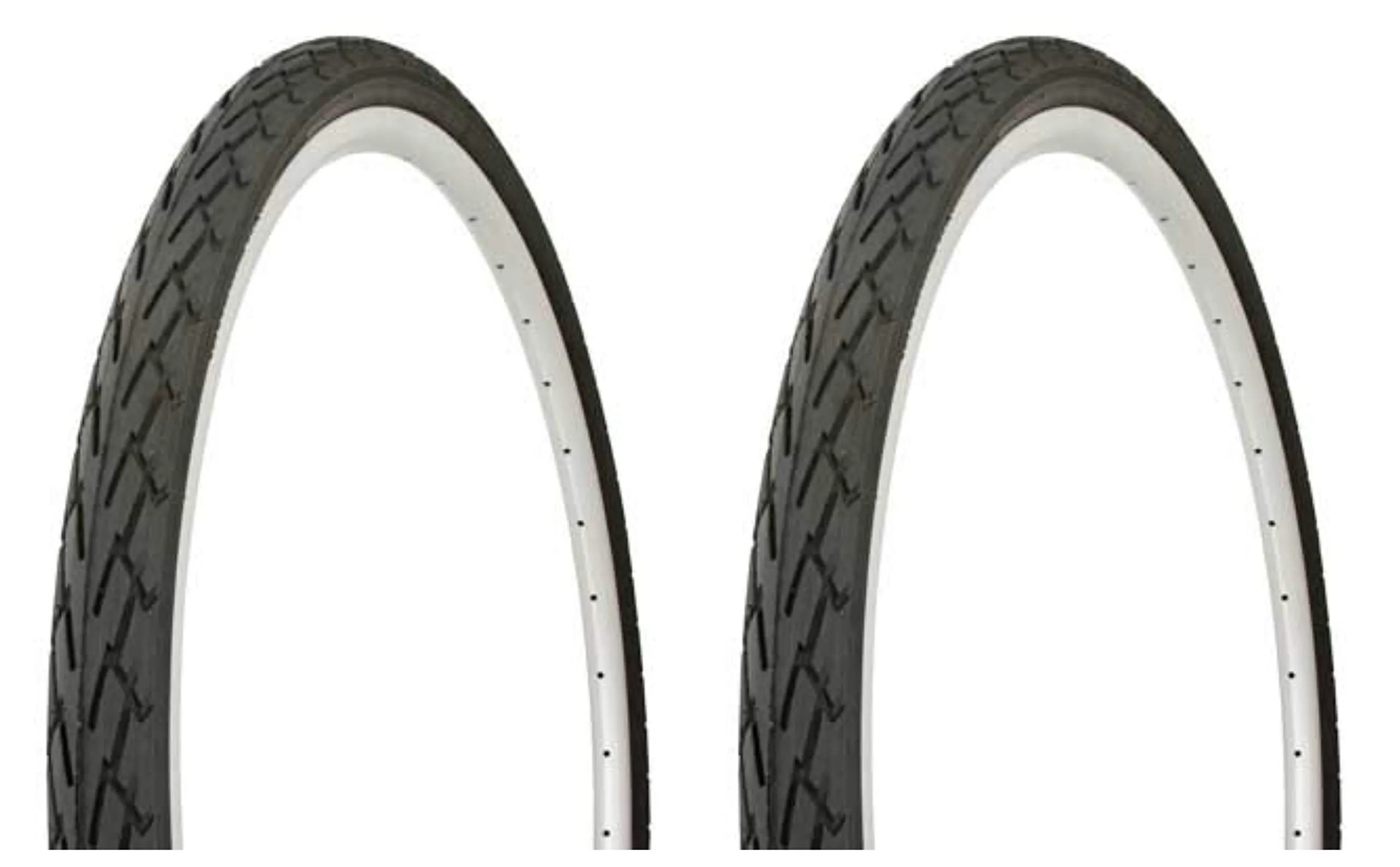 Duro 700 x 40c Black/Black Side Wall Tire Set - 2 High-Performance Bicycle Tires for Fixies