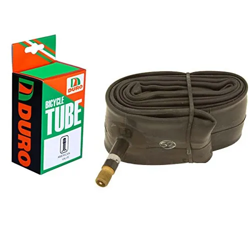 Duro Bicycle Tube 16' x 1.90'/2.125' with 33mm Standard American Valve for Reliable Performance