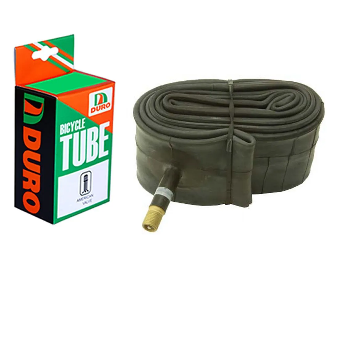 Duro Bicycle Tube 18' x 1.90'/2.125' with 33mm Schrader Valve for Most 18 Inch Tires