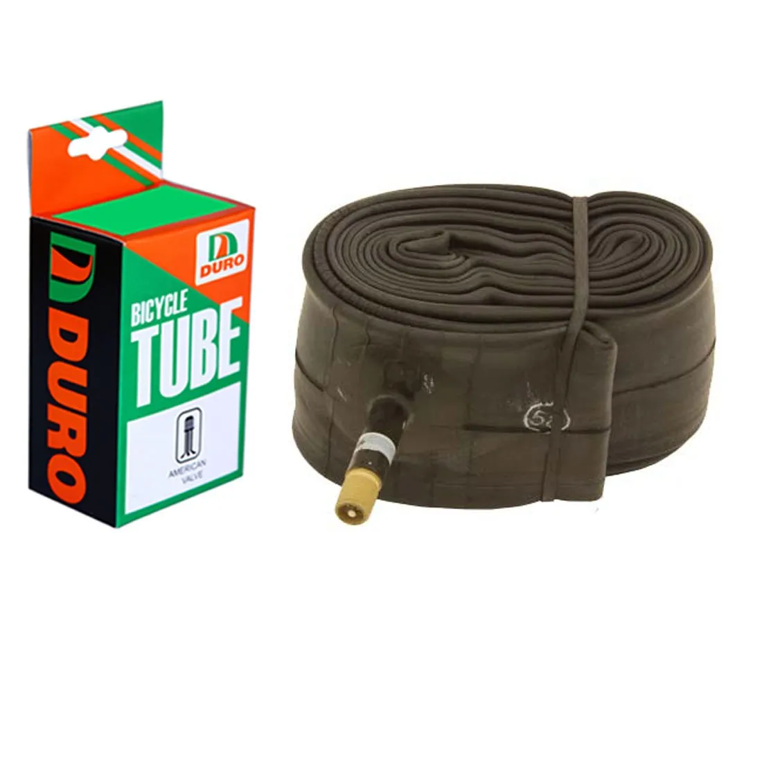 Duro Bicycle Tube 26' x 1.90'/2.125' with 33mm American Schrader Valve for Bikes