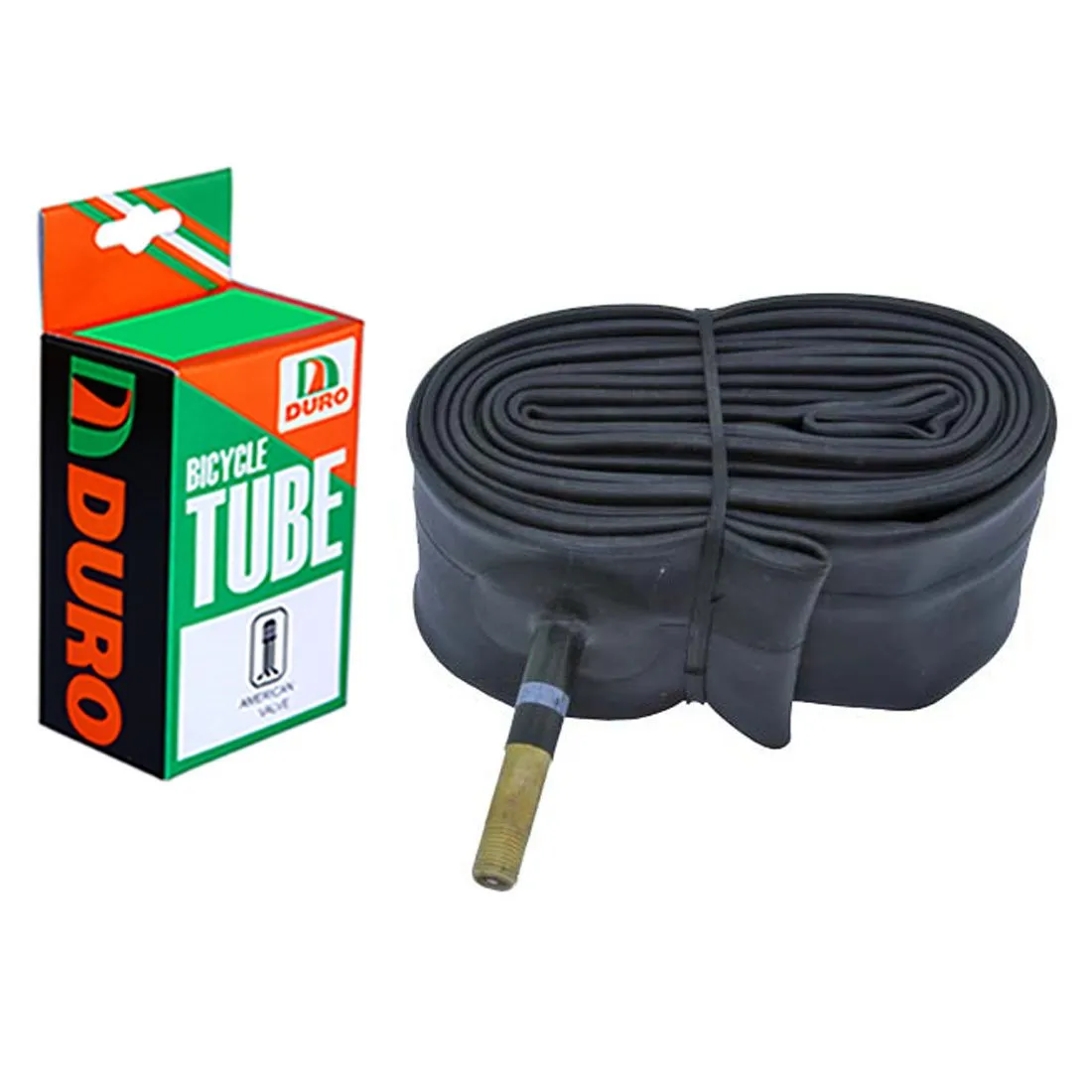 Duro Bicycle Tube 27.5 x 2.125/2.35' with 48mm Schrader Valve for Smooth Riding and Durability