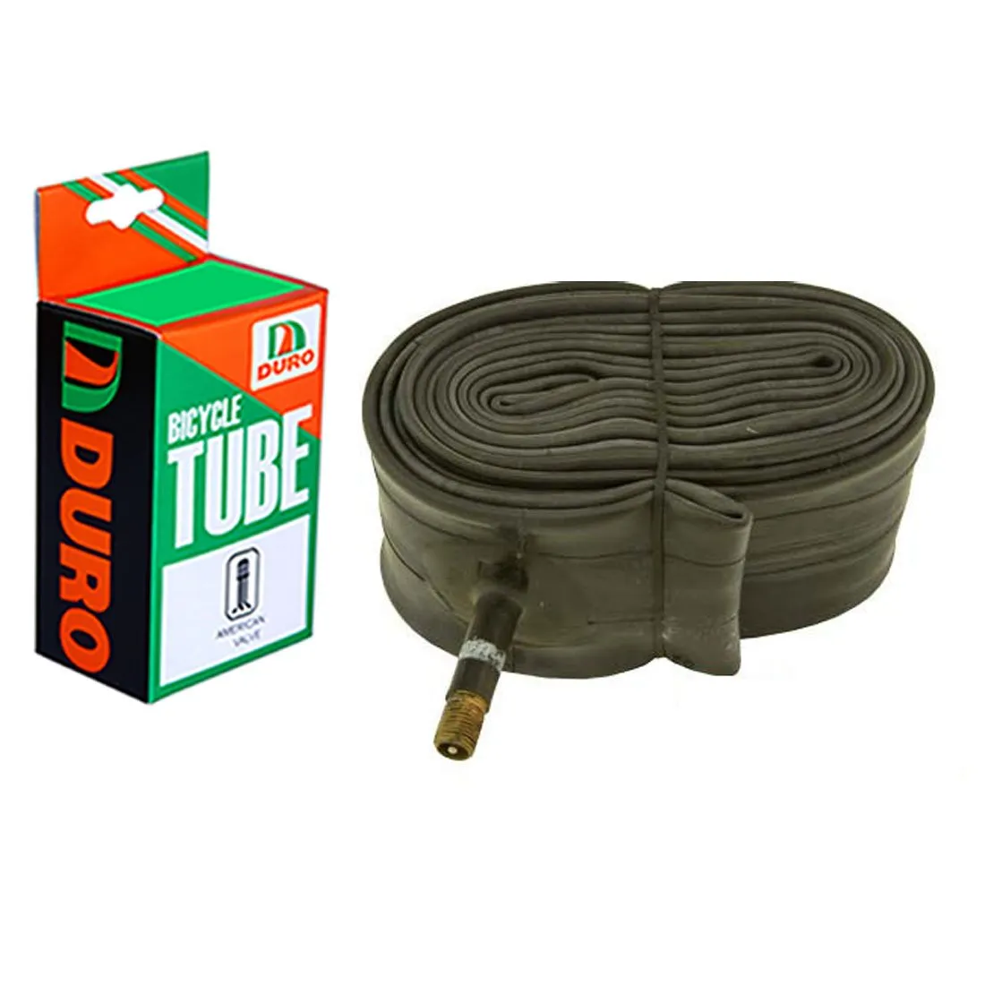 Duro Bicycle Tube 29 x 2.25/2.35/2.50 with 33mm Standard American Valve for All Your Cycling Needs