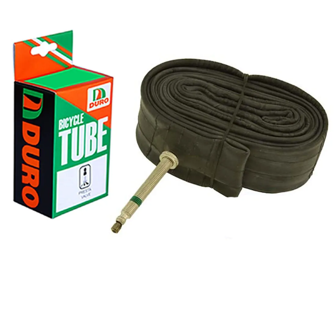 Duro Bicycle Tube 700 x 35c/38c with 52mm French Valve for Reliable Performance
