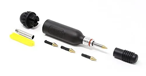Dynaplug Bicycle Tubeless Tire Repair Tool - Small Medium Dynaplugger for Quick Tire Fixes