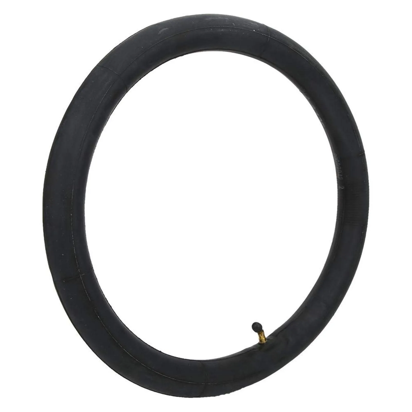 Electric Inner Tube for E-Bikes, 14-18 Size, Black Rubber, Metal Bent Valve, Durable Design