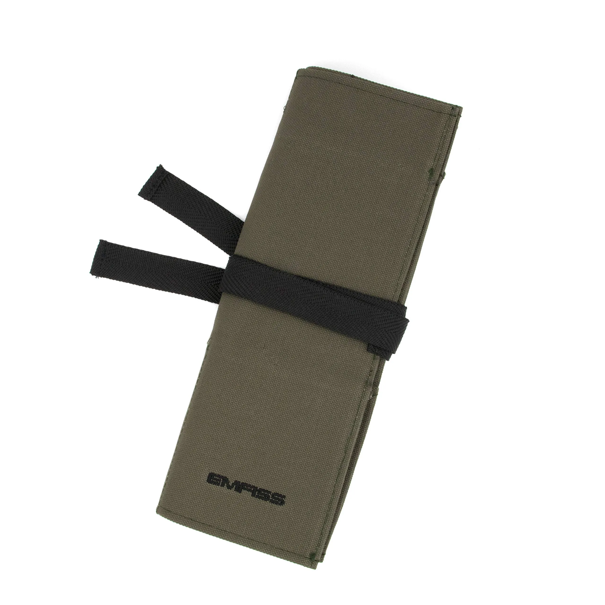 Emfiss Bicycle Tool Organizer Roll Bag - High-Density Canvas with 7 Pockets for Easy Travel