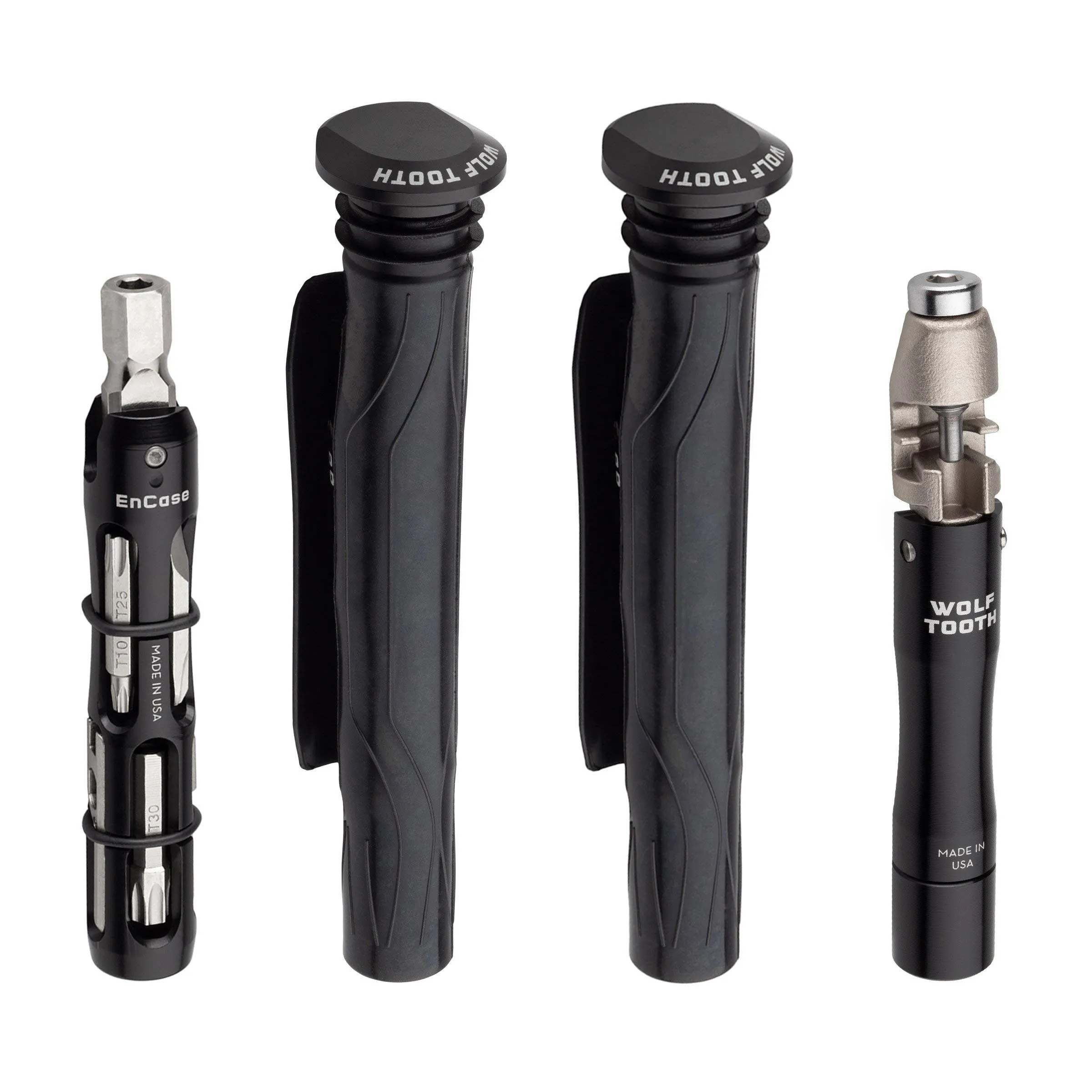EnCase System Bar Kit by Wolf Tooth - In-Bike Storage & Essential Tools for Trailside Repair
