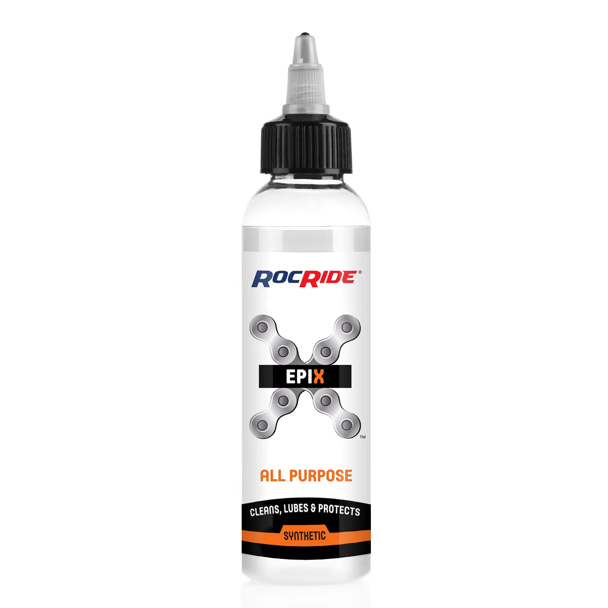 EPIX All-Purpose Bike Chain Lube 4oz - Synthetic Oil for Clean, Lubricated, and Protected Chains