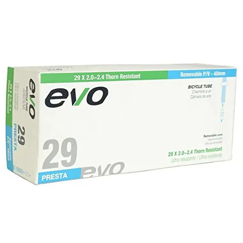 EVO 29x2.0-2.4 Thorn Resistant Removable Core Inner Tube PV 48mm for 29' Bikes