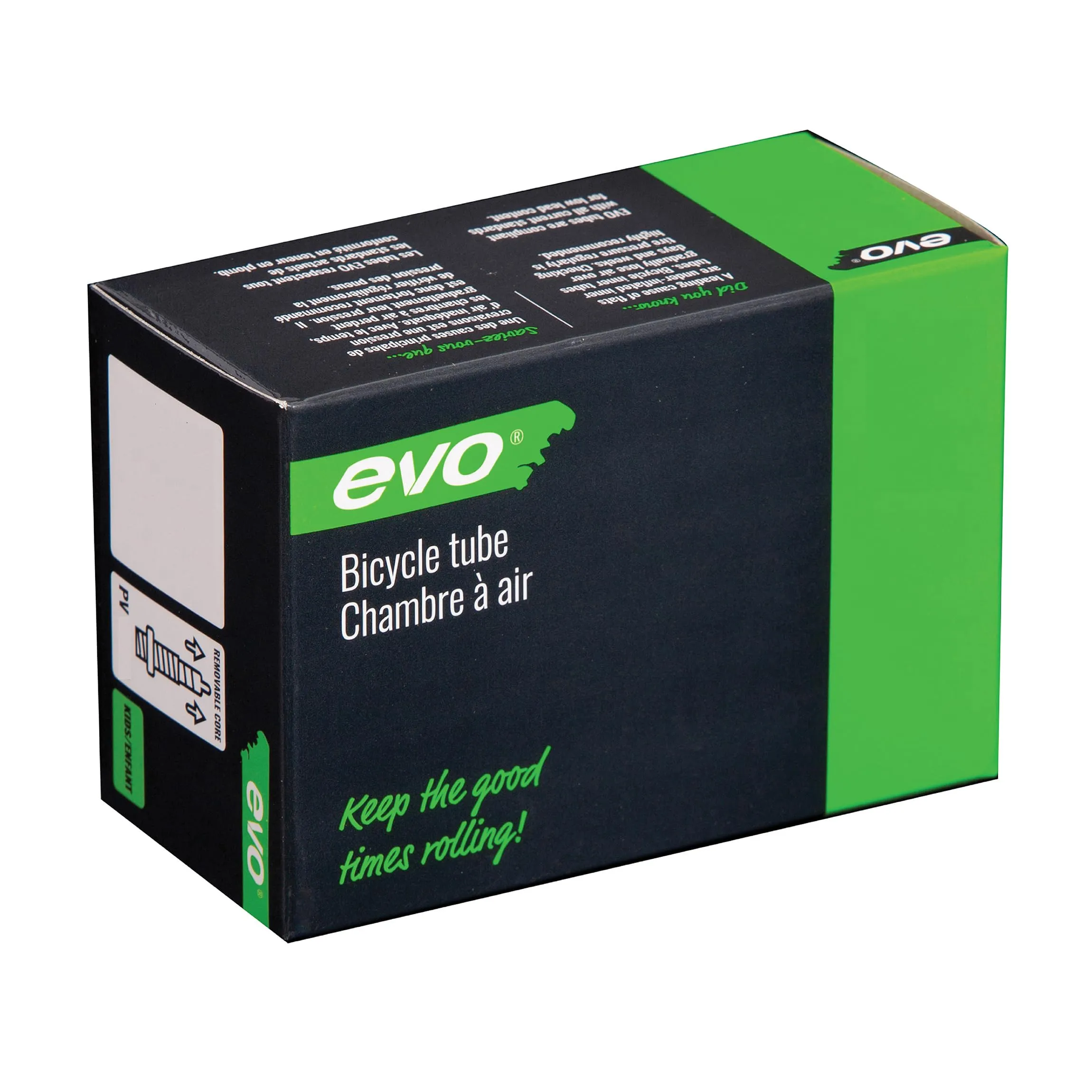 EVO Presta Bicycle Inner Tube 700C, Fits 20', 26', 27.5', 29', Road & Mountain Bikes, Durable Design