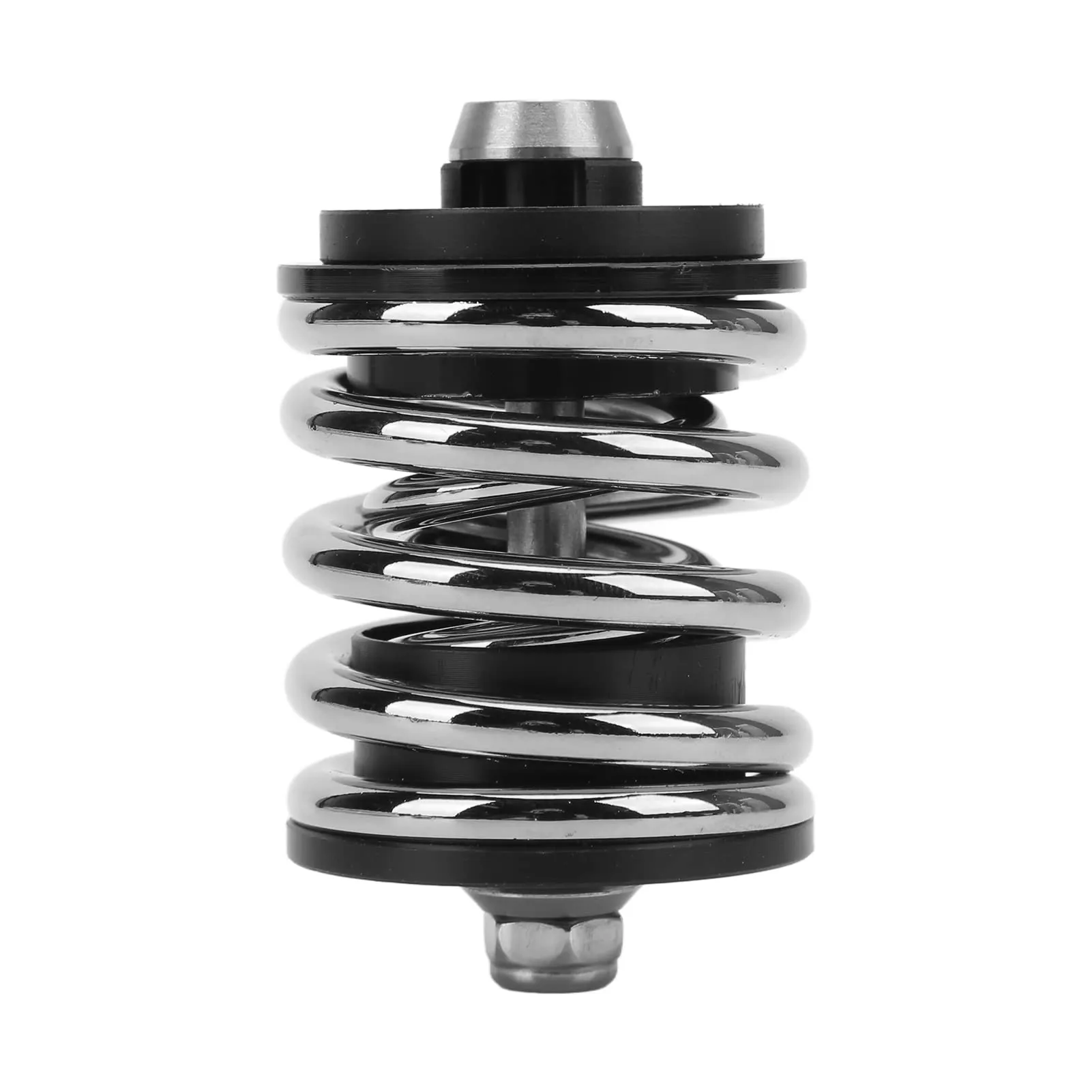 EVTSCAN Folding Bicycle Rear Shock Absorber for Brompton - Silver Stainless Steel Part