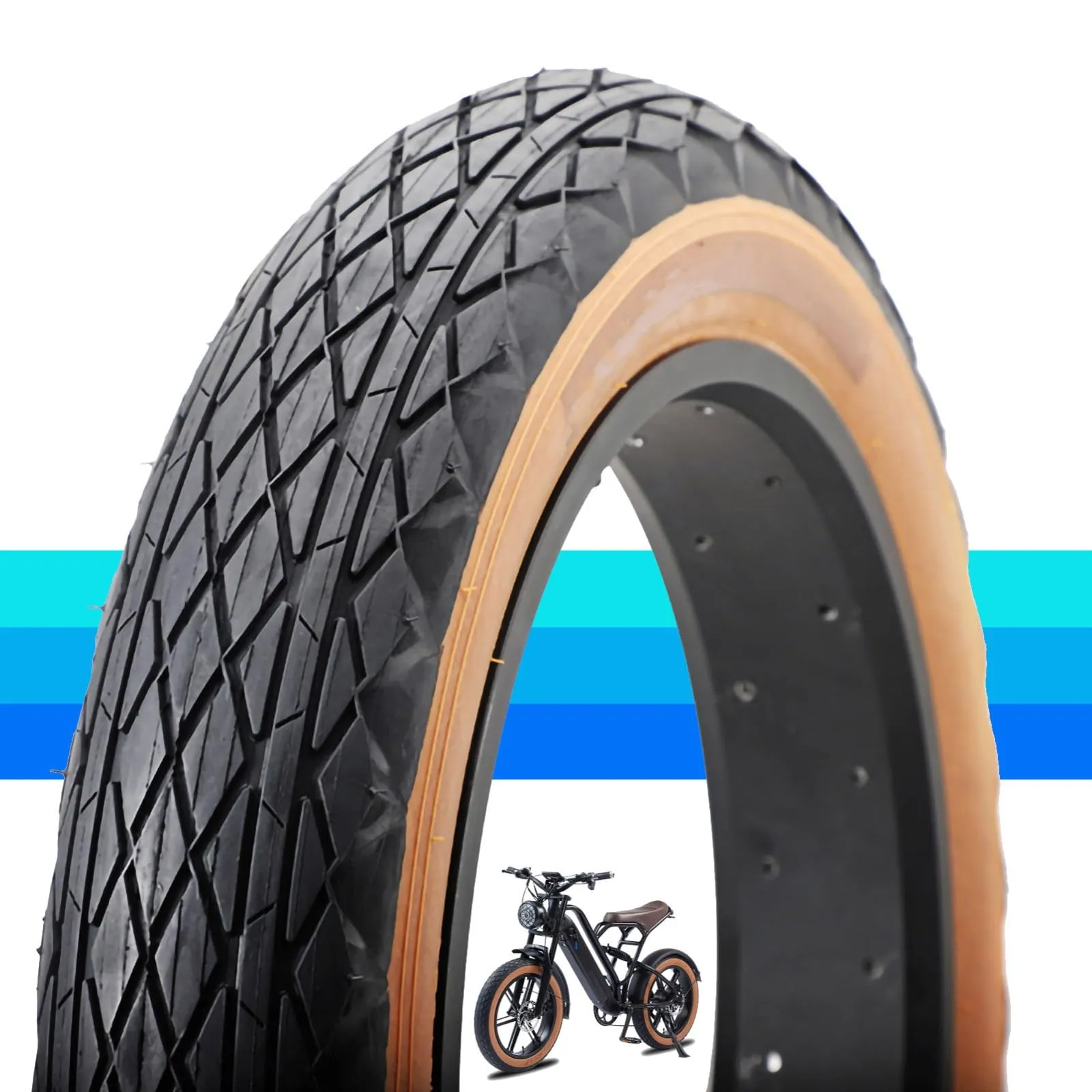 Fat Tire 20x4.0 Electric Bike Tire
