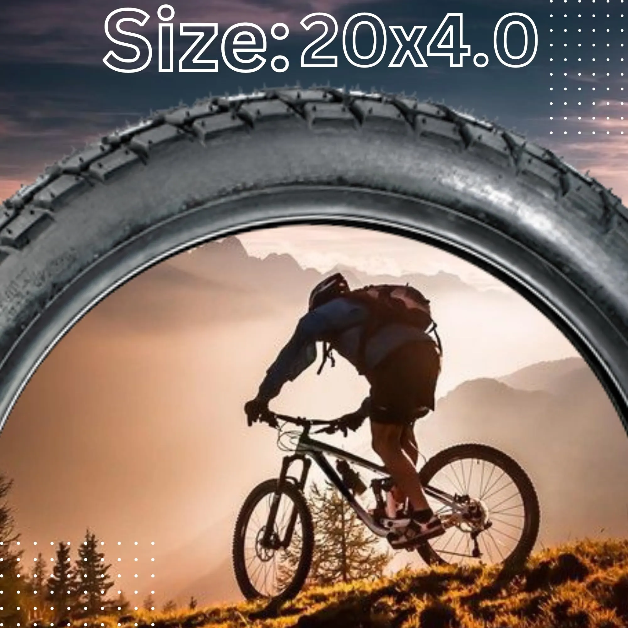 Shock Absorption Bicycle Tires