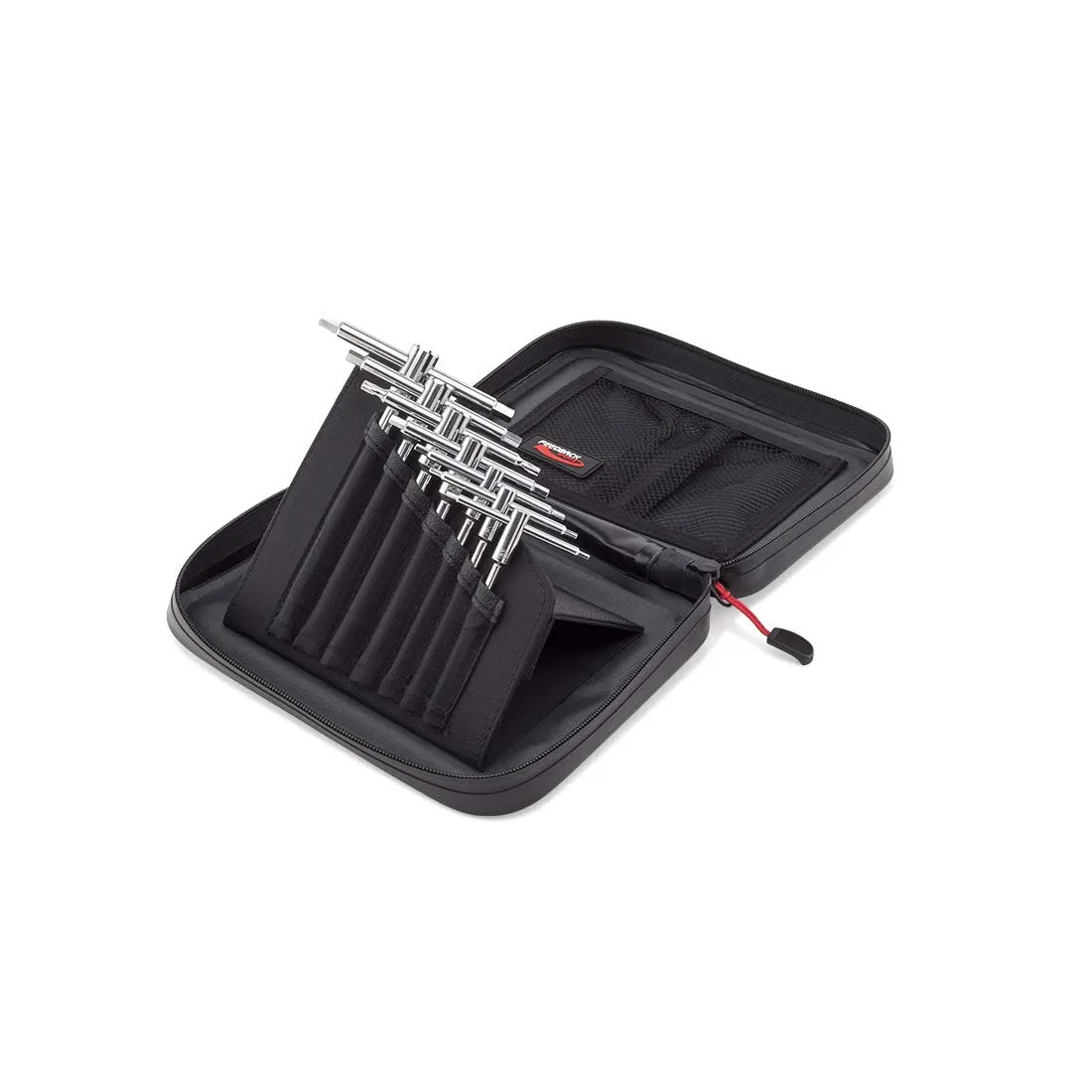 Feedback Sports T-Handle Allen Wrench and Torx Set - S2 Steel, Black, 7 Hex Keys, Durable Case