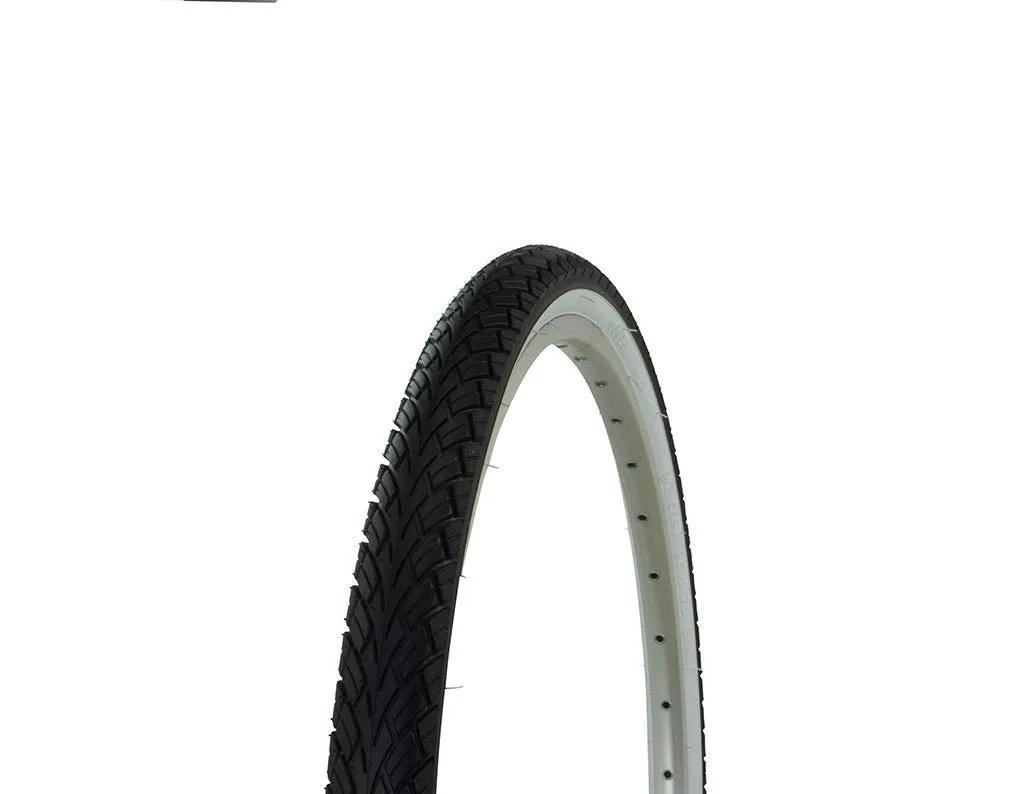 Fenix 26' x 1.75' Slick White Wall Tire for Beach Cruiser, BMX & Mountain Bikes