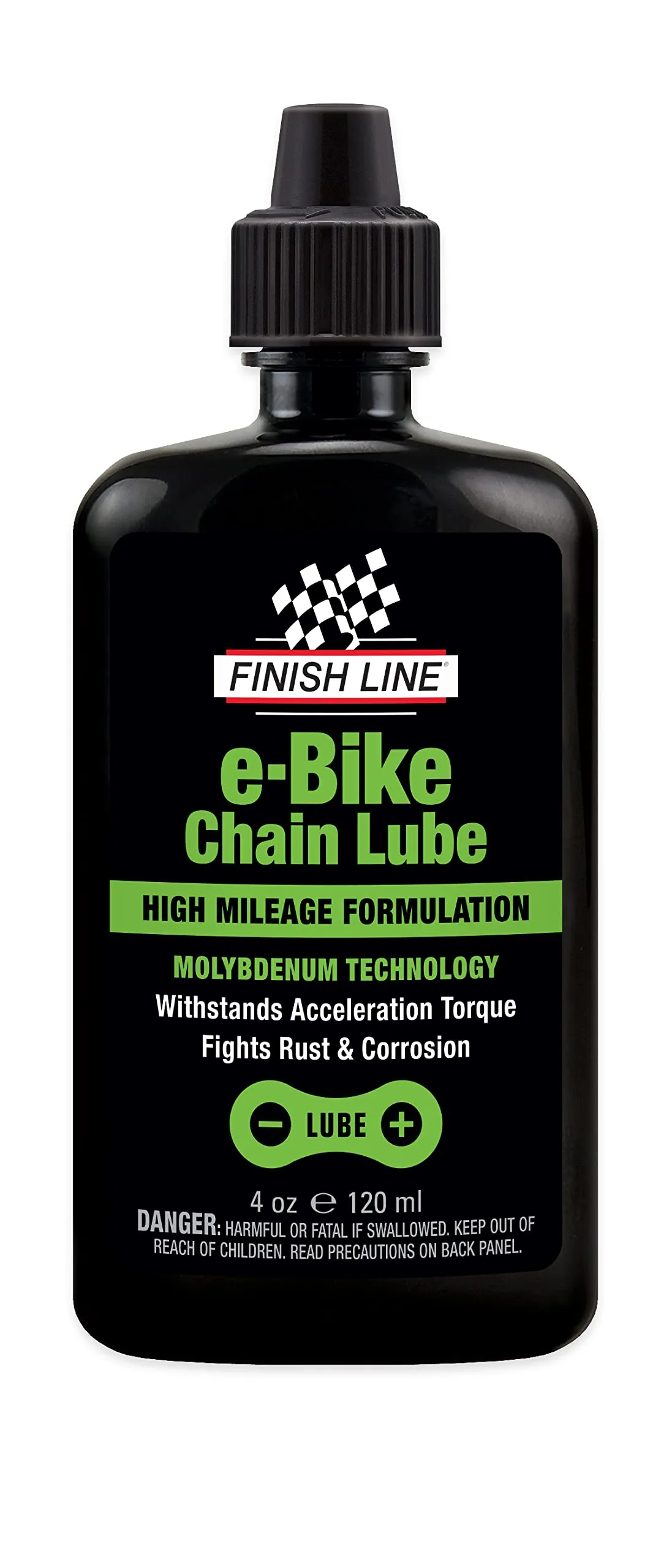 Finish Line E-Bike Chain Lube, 3.4 lbs - High Torque Lubricant for Electric Assist Drivetrains