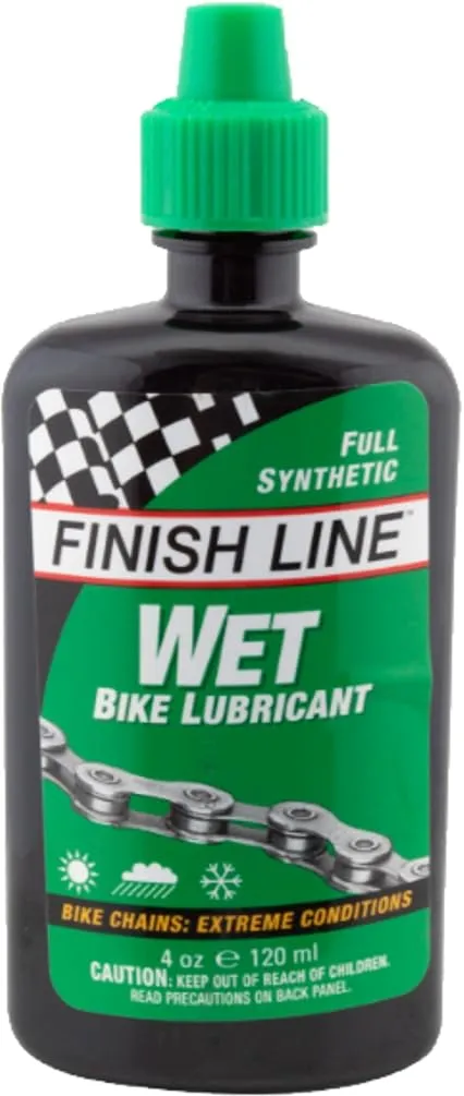 Finish Line WET Lube 4oz – High Viscosity Synthetic Lubricant for Ultimate Water Resistance
