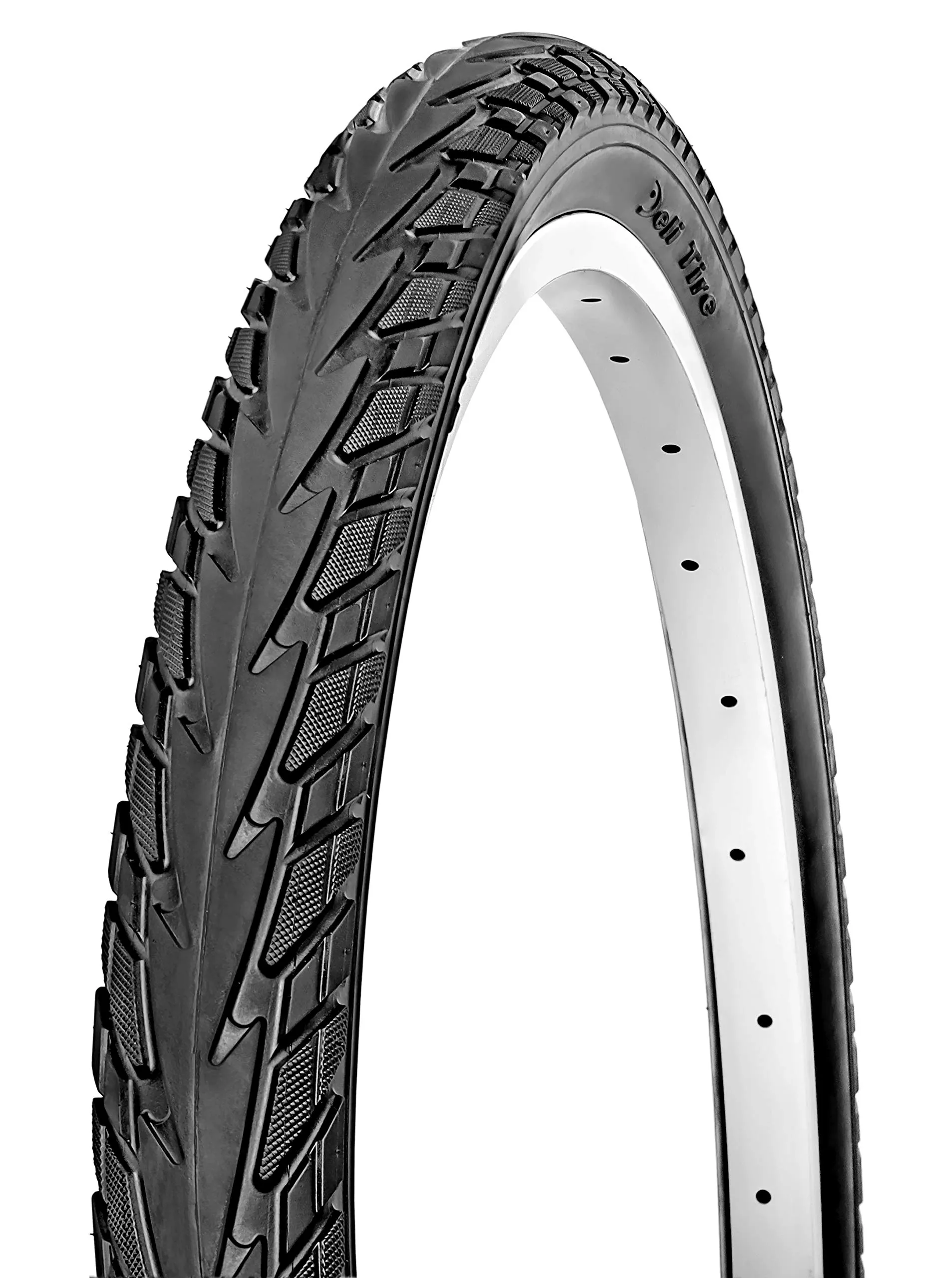 Folding Bead Slick Hybrid Road Bike Tire 700x35c - Low Rolling Resistance, Long-Wearing Tread