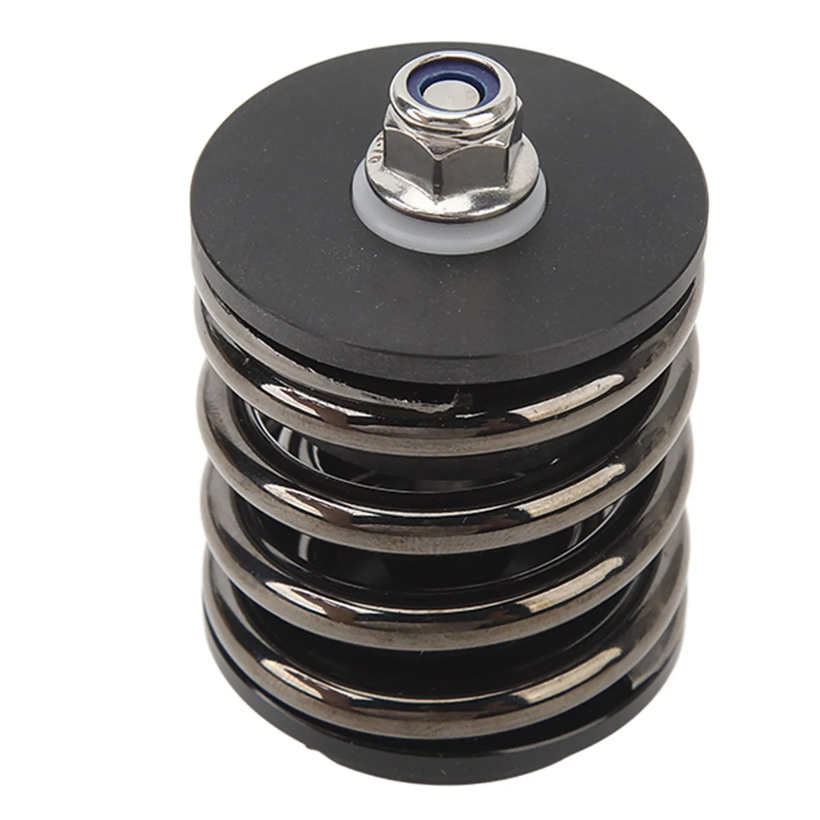 Folding Bike Rear Shock Absorber - Steel + Engineering Plastics - CNC Processed - Black