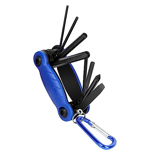 Folding Metrisc Repair Tool - Portable Multifunction Bike Socket Wrench - Montesy