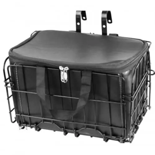 Folding Rear Bike Basket Wire Mesh by Tooluck - Convenient Storage Solution for Cyclists