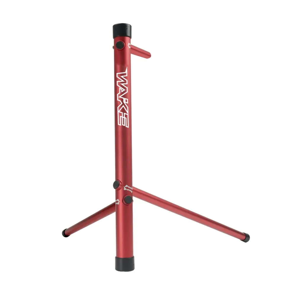 FOMTOR Bike Repair Stand, 60 lbs Capacity, Aluminum Alloy, Stable Design for MTB & BMX, Red