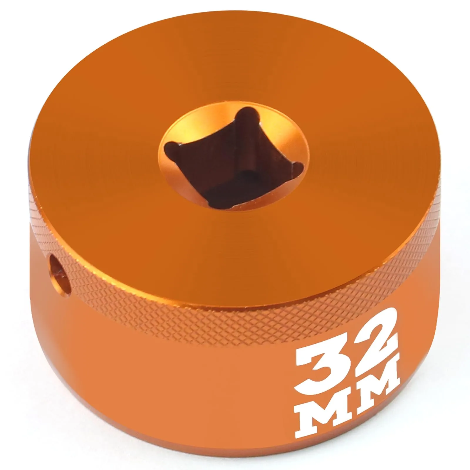 Fork Topcap Socket, Orange, 32mm 3/8 Drive for FOX 36/38/40 Series Mountain Bike Forks