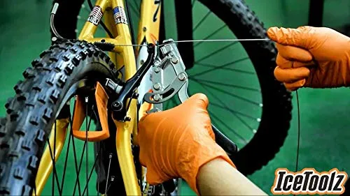 Universal Cable Holder with Locking Mechanism for Brake Work