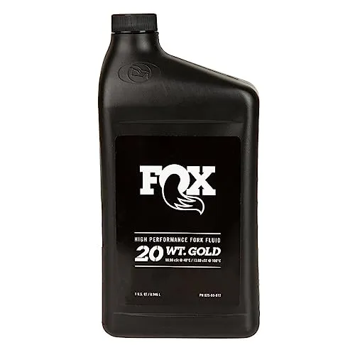 Fox Racing Shox 20wt Suspension Fluid 32oz for Bike Maintenance - Damping & Bath Oil Options