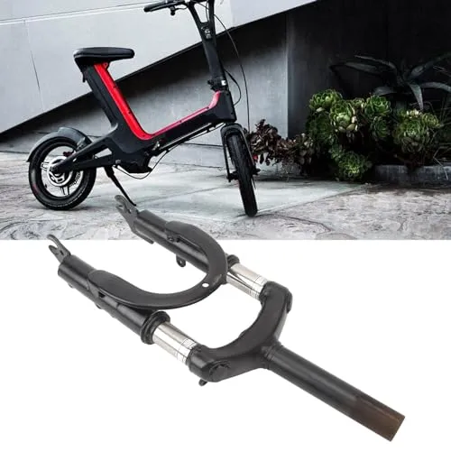 Front Fork Hydraulic Shock Absorber - Aluminium Alloy - 12 Inch Suspension Fork for Electric Scooters