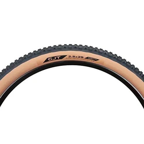 GJT Tire 29 x 2.5 Tubeless Folding Tan 120tpi for Ultimate Trail Performance by Donnelly Sports