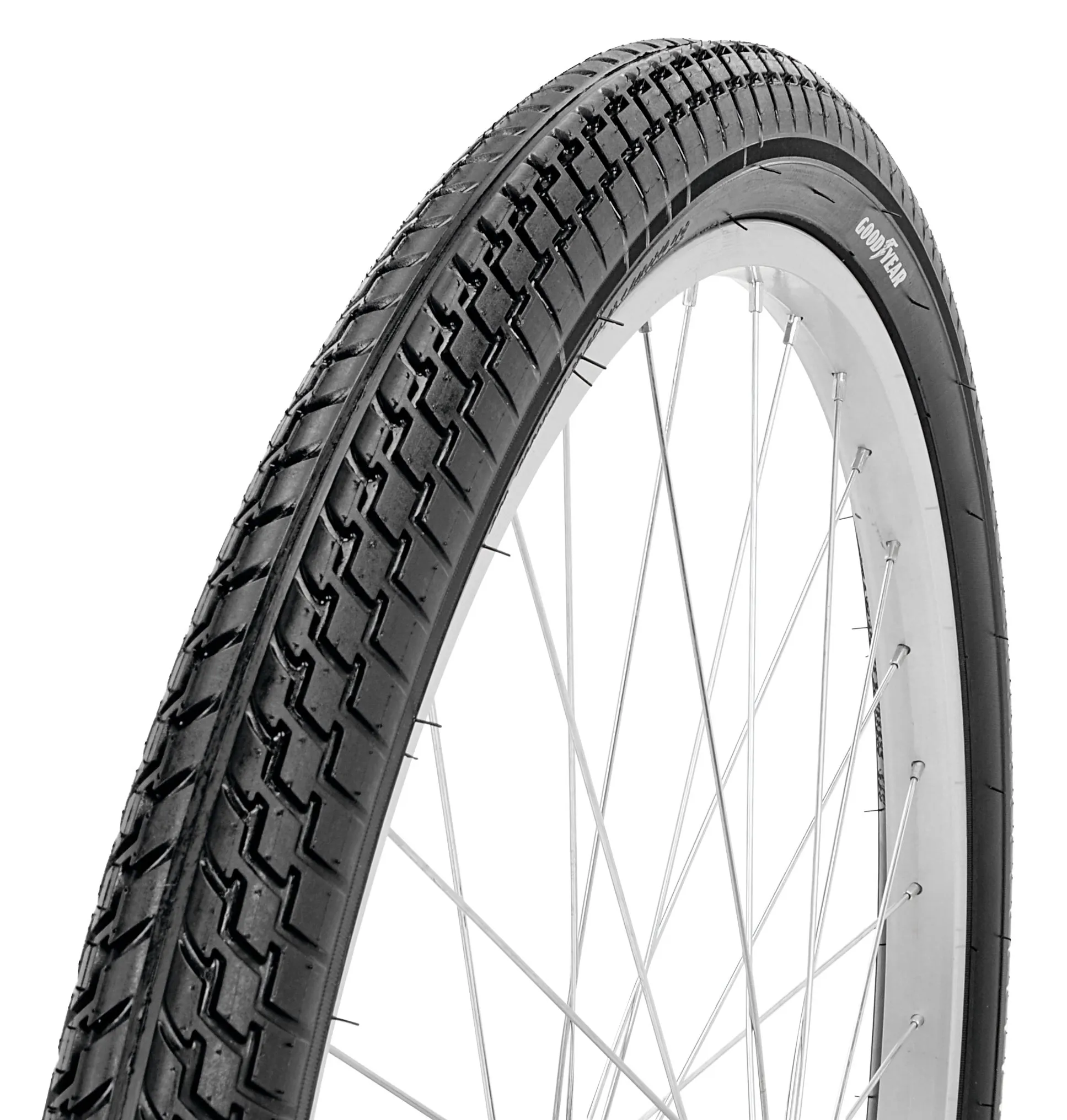 Goodyear Folding Bead Cruiser Bike Tire 26 x 2.125 - Durable Black Tires for Cruiser Bikes