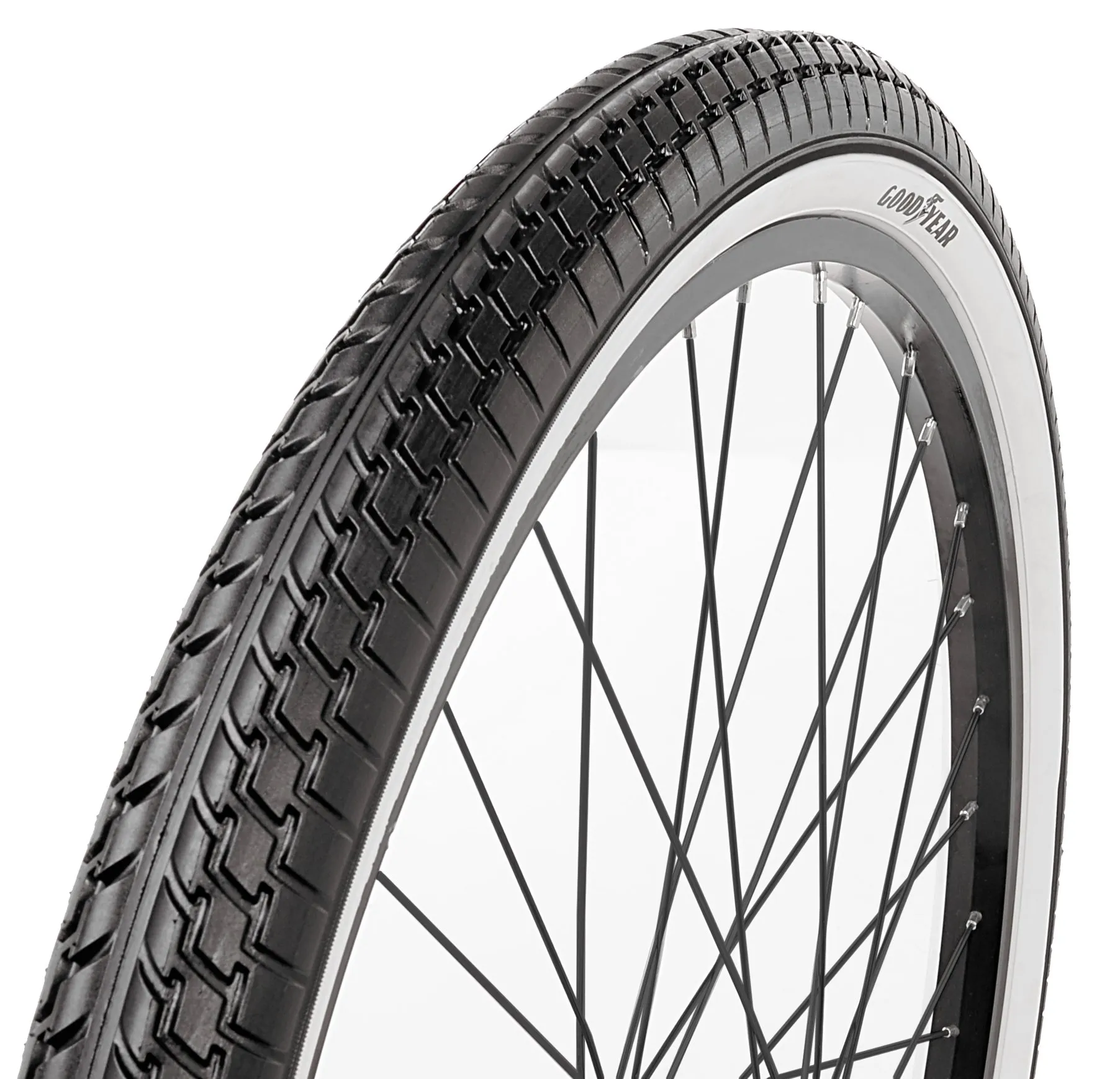 Goodyear Folding Bead Cruiser Bike Tire 26' x 2/2.125' for Rugged Performance and Durability