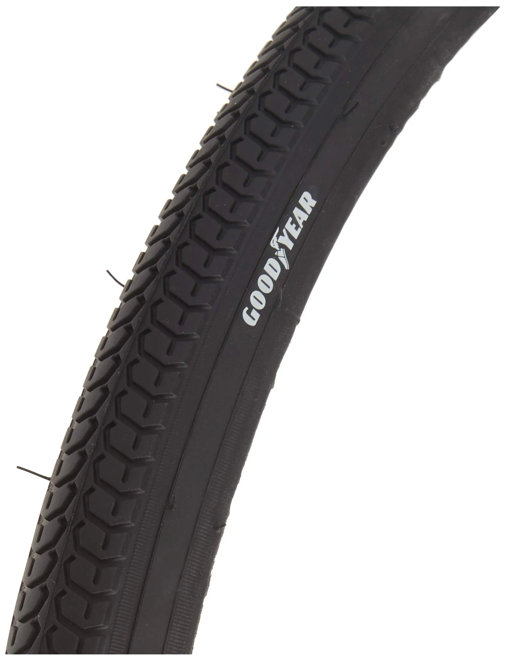 Goodyear Folding Bead Road Bike Tire 27' x 1.25' - Black, Fits Rims, Lightweight & Durable