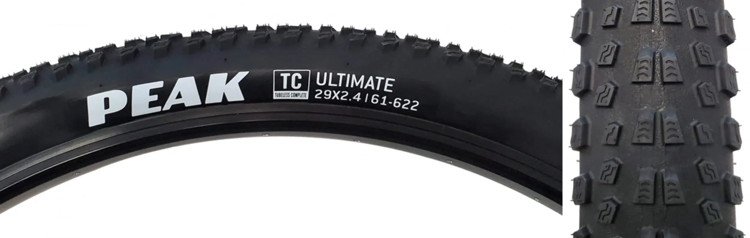 Goodyear Peak Tire - 29 x 2.4 Tubeless Folding Black - High-Performance Bike Tire