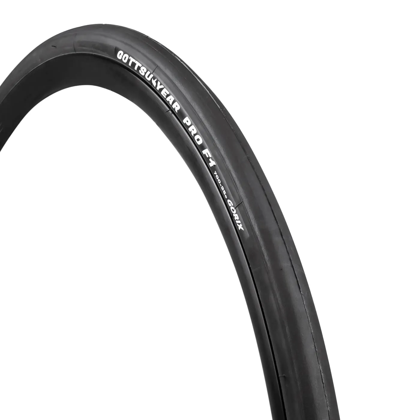 GORIX Road Bike Clincher Slick Tire 700x25C - Lightweight for Racing and Long Rides