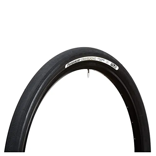 GravelKing Slick Folding Gravel Tires 27.5x1.50 Black/Black - Versatile Cycling Tires for Gravel & Dirt