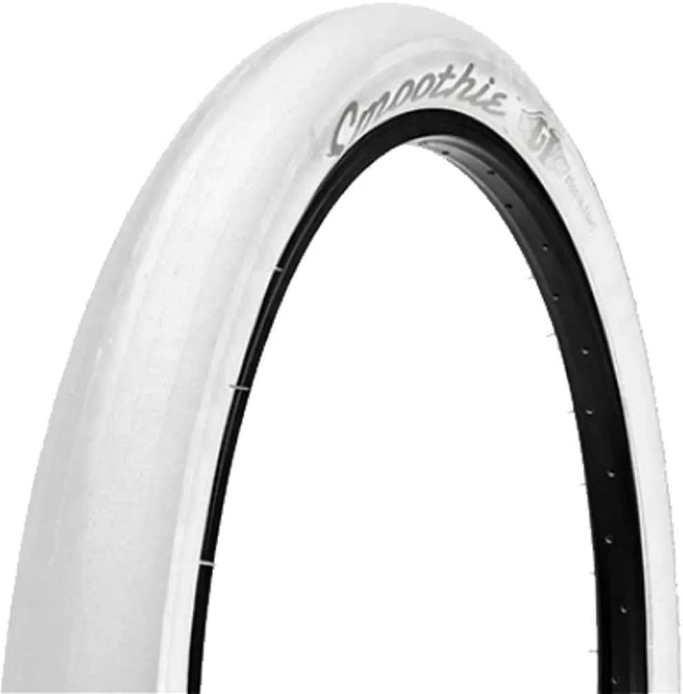 GT Smoothie Tire 29x2.5 White - Fast Rolling, Extra Tacky, Perfect for Wheelies, Max PSI 65