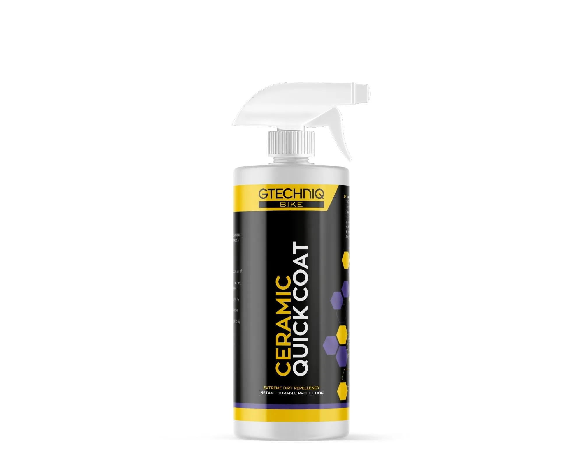 Gtechniq Bike Ceramic Quick Coat 500ml - Invisible Paint Protection & Dirt Repellency for All Bikes
