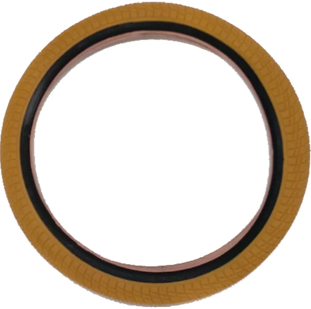 Haro Downtown Tire 20” - Smooth Rolling, Deep Tread, 20x2.25, Max PSI 40, Red/Grey/Black/Gum