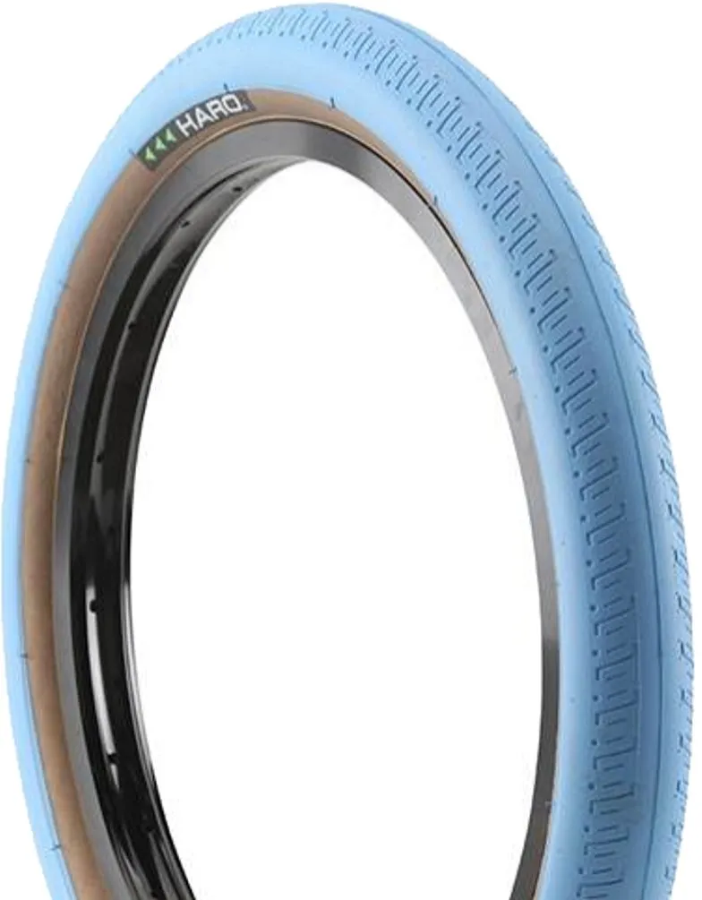 Haro Lineage HPF 20'' Tire - Classic Tread Design, 100 PSI, 20 x 2.2, Available in Blue, White, Black