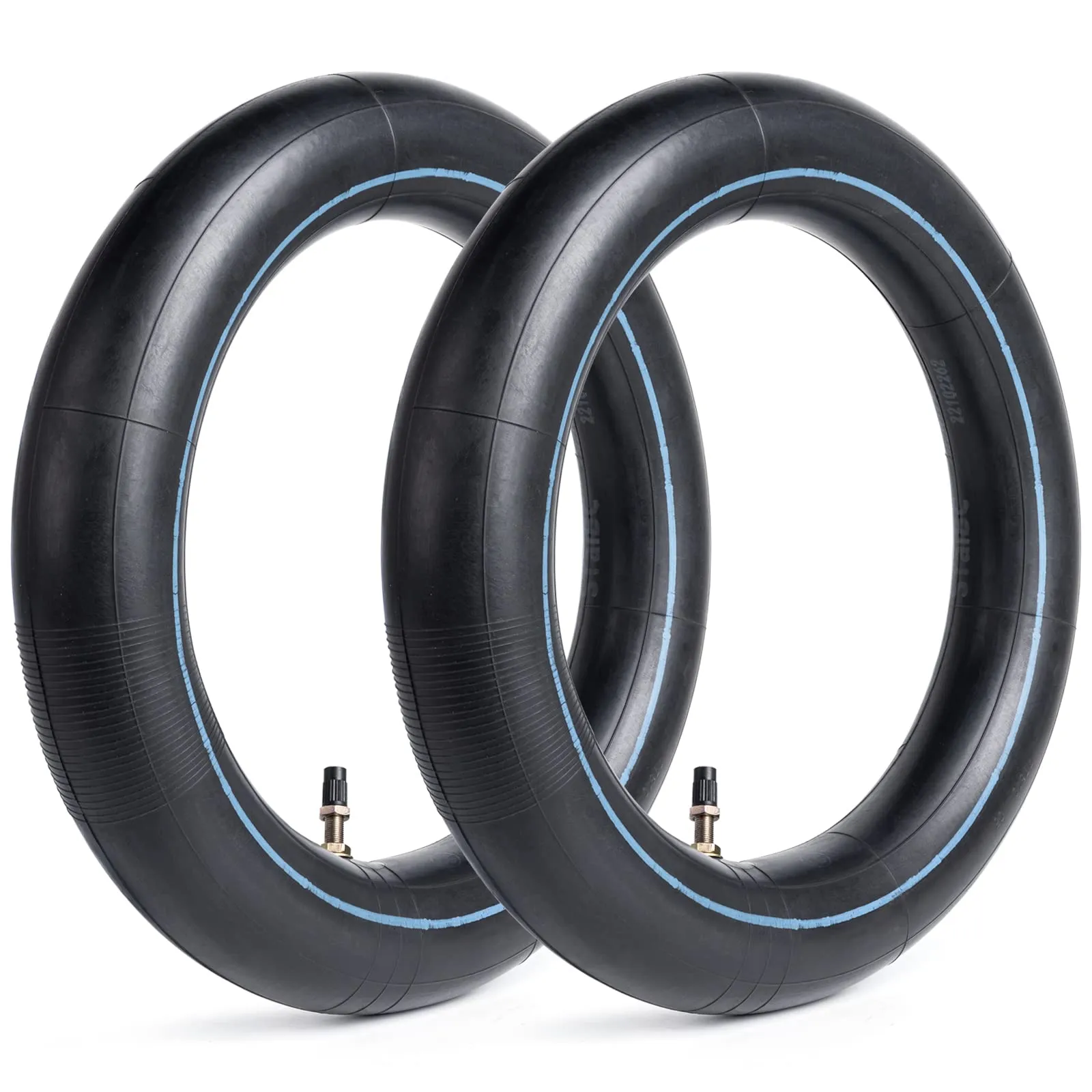 Heavy Duty 2.50/2.75-10 Dirt Bike Tubes with TR4 Valve Stem for Mini Dirt Bikes - 2-Pack