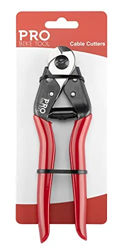 Heavy Duty Cable Cutters for Bicycles - Ergonomic Grip, Spring-Loaded, No Frayed Cables