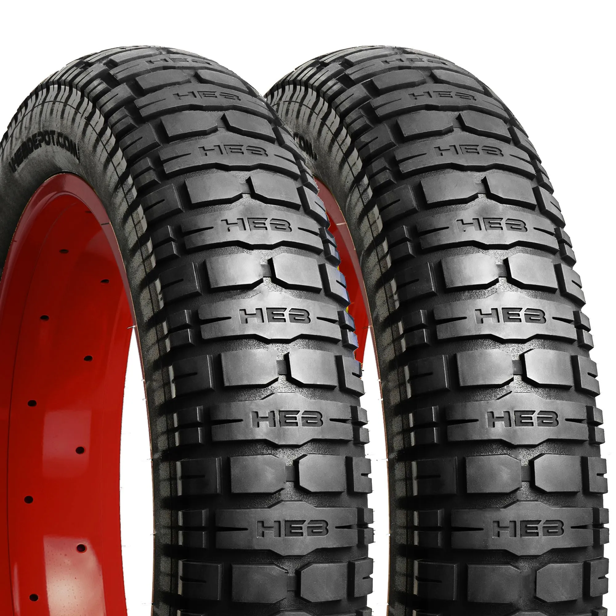 HEB VIPERESS 20x4 Fat Tire - Puncture Resistant Tire for Electric Bikes, MTB, All Terrain