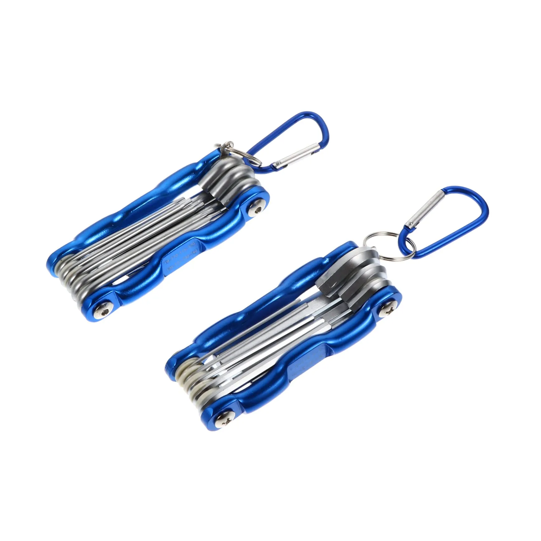 Hemobllo 2pcs Folding Wrench Set - Portable Universal Hand Tool Kit for Mechanics & Bicycle Repair