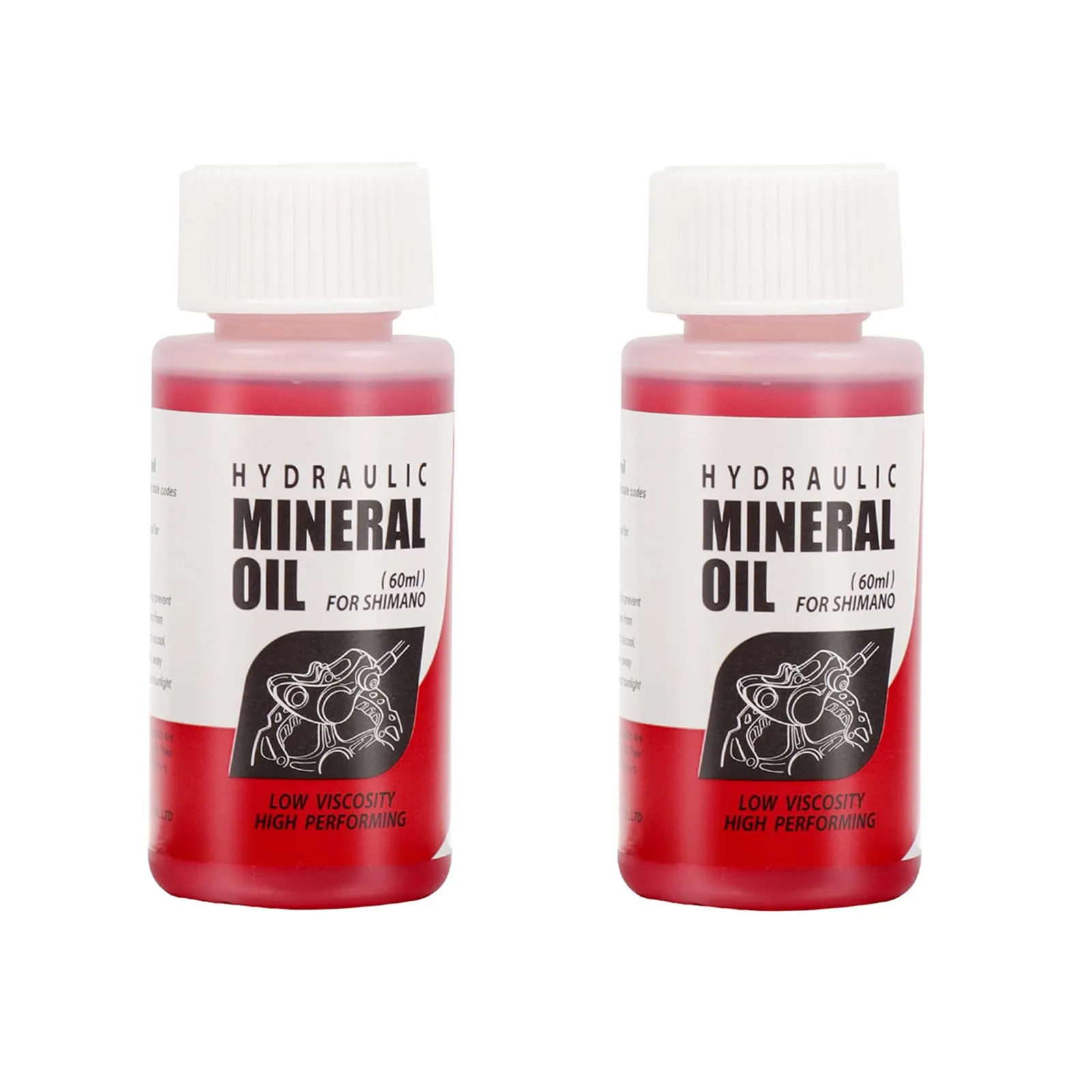 High Performance Bike Brake Mineral Oil - 120ml for Shimano & Tektro Hydraulic Systems