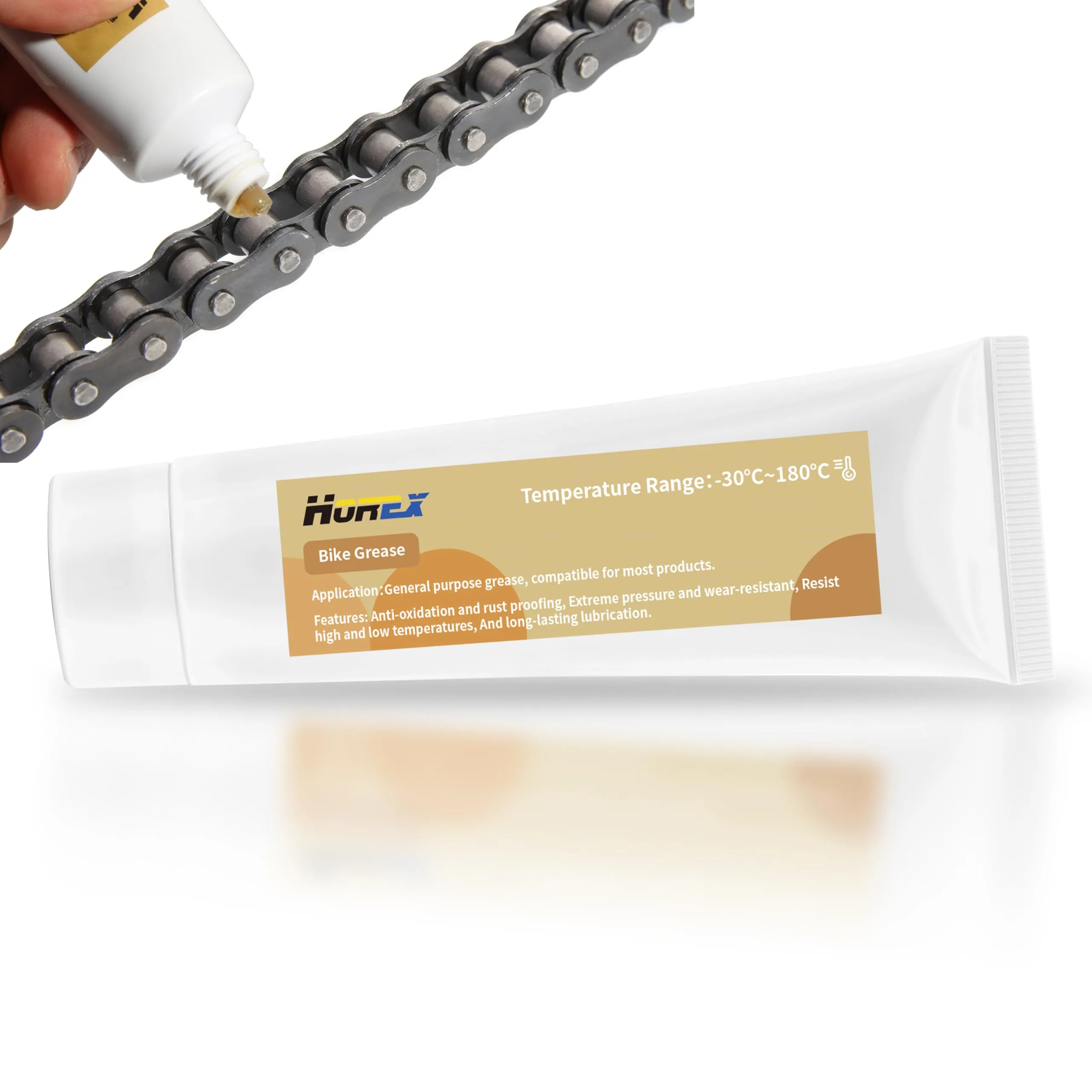 Horex Bike Grease 50g - Bicycle Chain Lubricant Tool for Maintenance, Anti-Seize, Noise Reduction