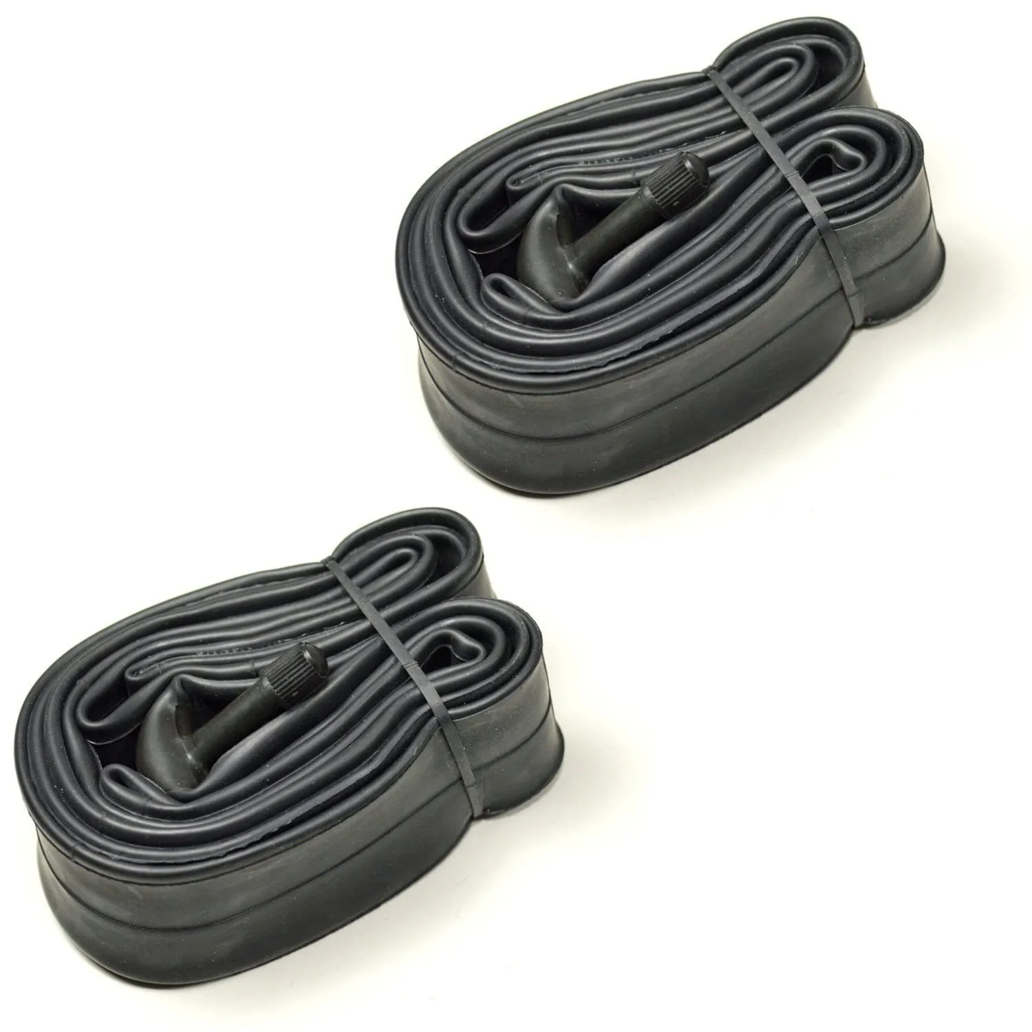 HQRP 2-Pack 26' Bike Tubes with Schrader Valve for Mongoose Models - Durable and Reliable
