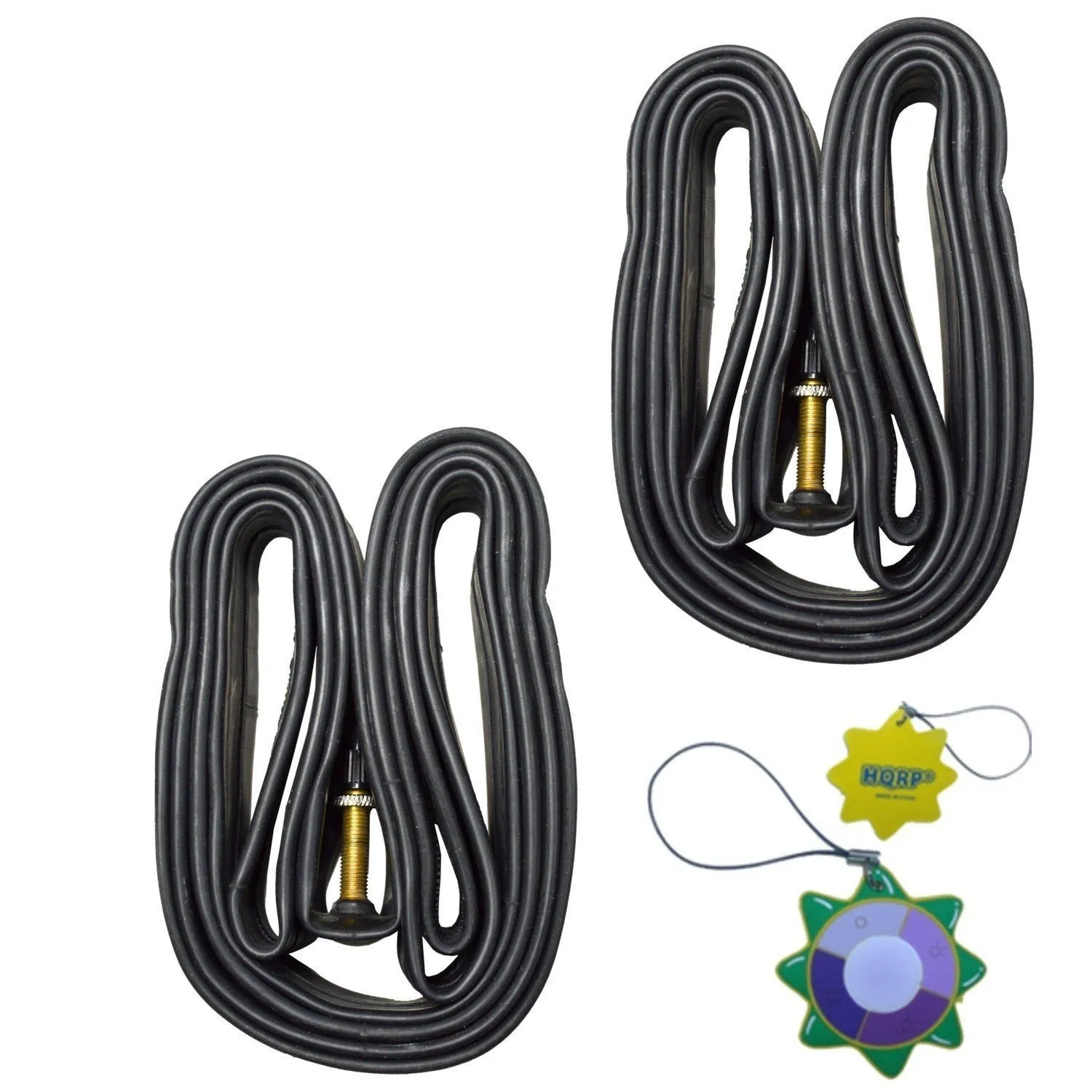 HQRP 2-Pack 700c Bike Tubes with Presta Valve for Trek Models - Durable & Reliable for Smooth Rides